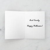 ワインウィッチハロウィーンカード カード (内部)