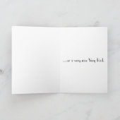 ワインウェイターは吸血鬼だ サンキューカード (内部)