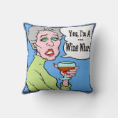 ワインウーマン クッション (裏面)