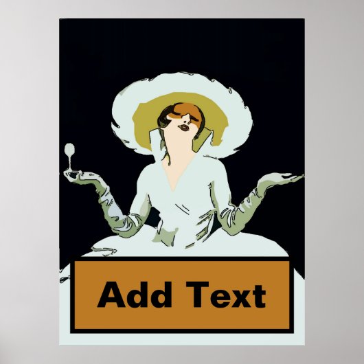 ワインウーマン&追加文字はこちら ポスター (正面)