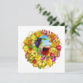 ワインエレガント秋シーズンハーベスト招待状 招待状 (スタンド正面)