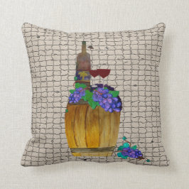 ワインオークバレル装飾用クッション クッション
