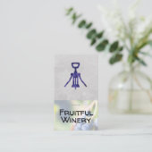 ワインオープナー |ブドウのつる植物 | Somelier 名刺 (スタンド正面)