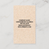 ワインオープナー | ボトルとコルク 名刺 (裏面)