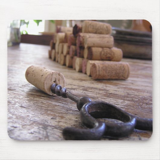 ワインオープナー マウスパッド (正面)