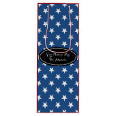 ワインカスタム抱き枕 |愛国的な星型 ワインギフトバッグ (正面)