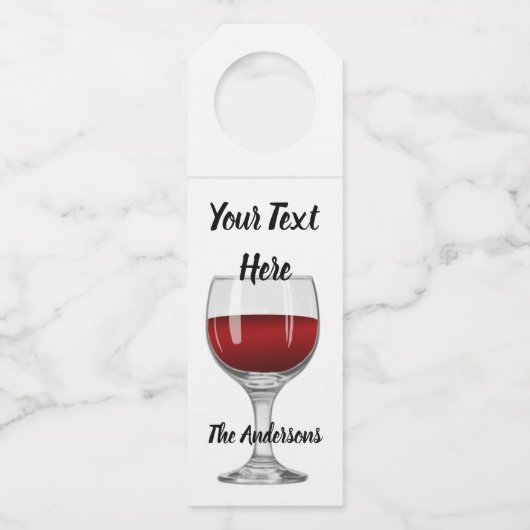 ワインカスタム ボトルネックタグ (正面)