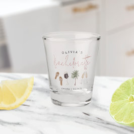 ワインカントリーのパーソナライズドバチェロレッテパーティー ショットグラス