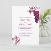 ワインカントリーウェディング招待状 招待状 (スタンド正面)