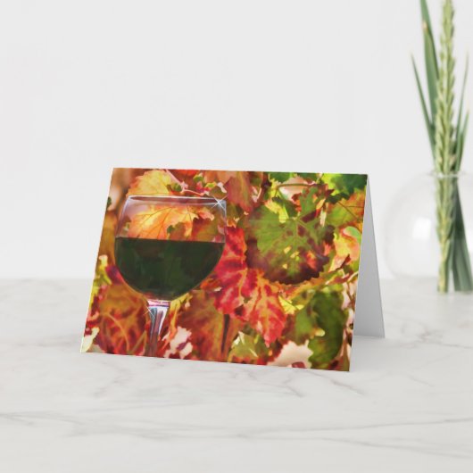 ワインカントリーサンキューカード サンキューカード (正面)