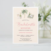 ワインカントリーバチェロレッテ週末の日程 招待状 (スタンド正面)