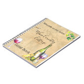 ワインカントリーレンタルゲストブックワイナリー ノートブック (左側)