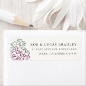 ワインカントリー差出人住所 ラベル (インサイチュ)