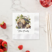 ワインカントリー紙 縁ありカクテルナプキン (インサイチュ)