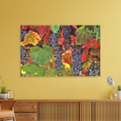 ワインカントリー葡萄キッチンキャンバスアートヴィンヤード キャンバスプリント (インサイチュ (リビング))