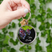 ワインカントリー葡萄キーチェーン キーホルダー (手)