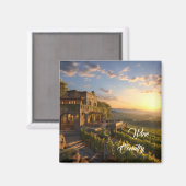 ワインカントリー葡萄マグネット マグネット (正面/裏面)