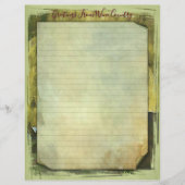 ワインカントリー8.5インチx11インチ紙シート (正面)