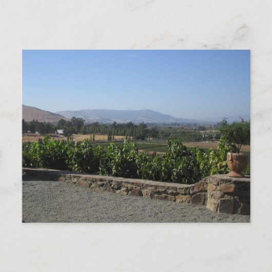 ワインカントリー ポストカード (正面)