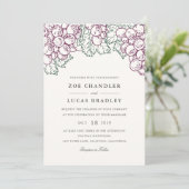 ワインカントリー |結婚式招待状 招待状 (スタンド正面)