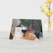 ワインカードを買う カード (黄色い花)