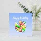 ワインガム 誕生日カード カード (スタンド正面)