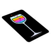 ワインガラス可撓磁石 マグネット (右側)