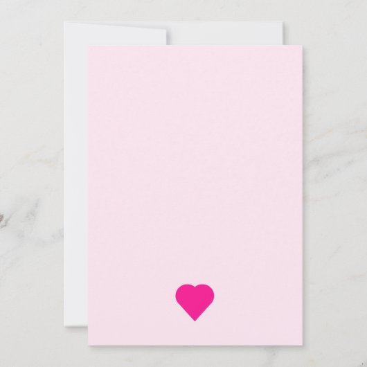 ワインガレンティンズデイパーティー 招待状 (裏面)