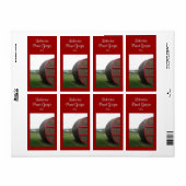 ワインキャスクホームメイドワインラベル ラベル (フルシート)