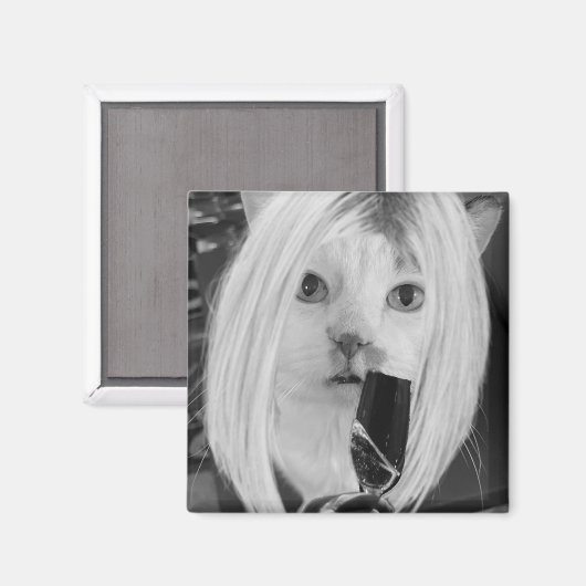 ワインキャット マグネット (正面/裏面)