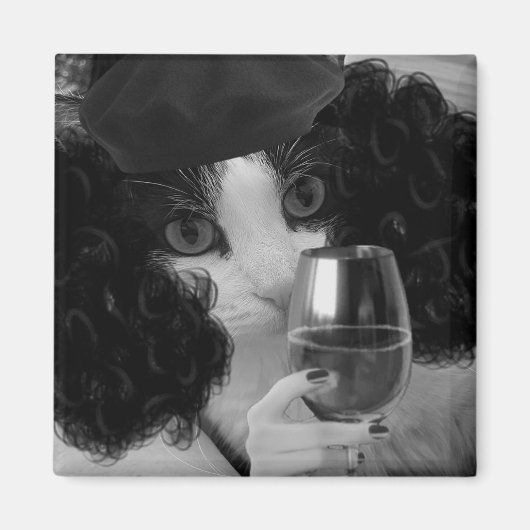 ワインキャット マグネット (正面)