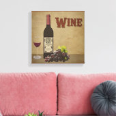 ワインキャンバス キャンバスプリント (インサイチュ (リビング))