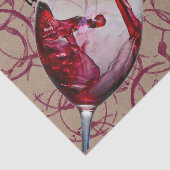 ワインギフトティッシュペーパー 薄葉紙 (詳細)