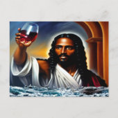 ワインクリスチャンのアートポストカード ポストカード (正面)