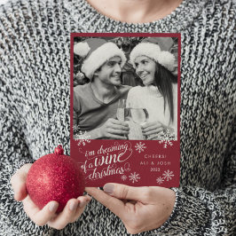 ワインクリスマスの夢 |写真 シーズンカード