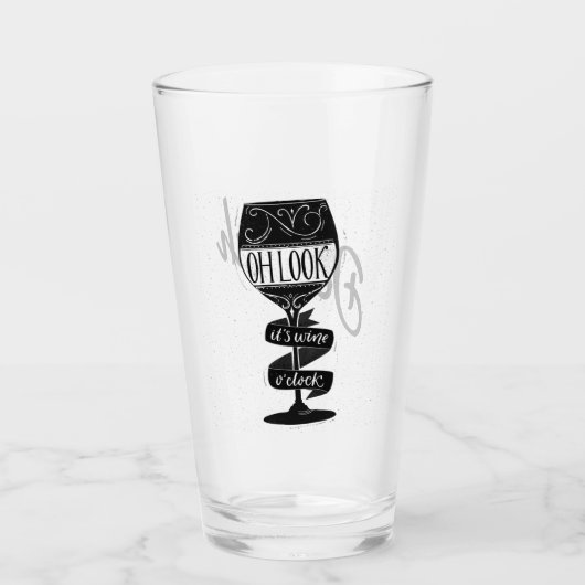 ワインクロックだ タンブラーグラス (正面)