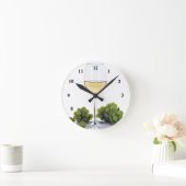 ワインクロック ラウンド壁時計 (ホーム)