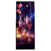 ワイングラスおめでとうございます ワインギフトバッグ (裏面)