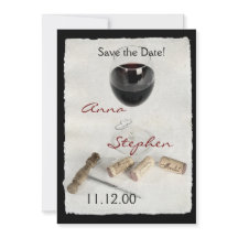 ワイングラスと栓