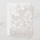 ワイングラスの光り、クリス企業のマスパーティー 招待状 (裏面)