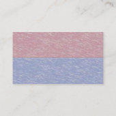 ワイングラスの名刺 名刺 (裏面)