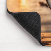 ワイングラスの帆船 マウスパッド (コーナー)