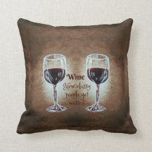ワイングラスの枕