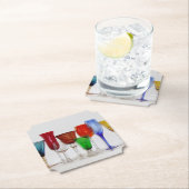 ワイングラスばいせん ペーパーコースター (インサイチュ)