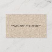 ワイングラストーストレザー 名刺 (裏面)