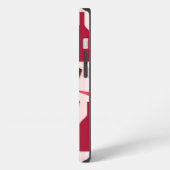 ワイングラスパターン iPhoneケース (左側面)