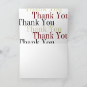 ワイングラスパーティーワイン試飲ガライベント サンキューカード (内部)