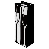 ワイングラスボトルデザイン抱き枕 ワインギフトバッグ (裏面アングル)