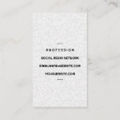 ワイングラスボトル 芸術的 名刺 (裏面)