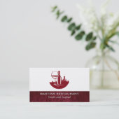 ワイングラスボトル | 都市スカイライン 名刺 (スタンド正面)